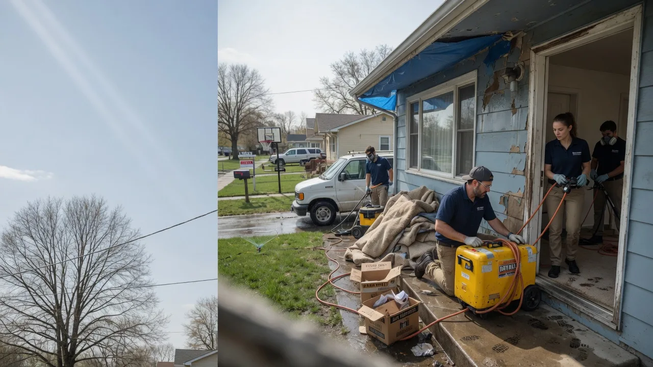 Basement Flood Cleanup in Clarksville, MO near me